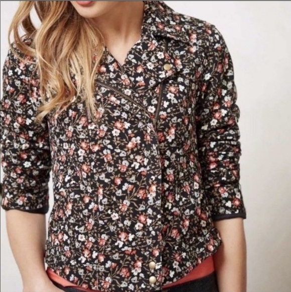 Anthropologie Hei Hei Floral Jacket. Shell 100% Cotton. - Picture 14 of 14